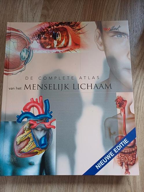 De complete atlas van het menselijk lichaam, Boeken, Gezondheid, Dieet en Voeding, Zo goed als nieuw, Ophalen of Verzenden