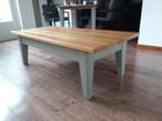 Eiken salontafel, Huis en Inrichting, Tafels | Salontafels, Ophalen, Gebruikt, 100 tot 150 cm, 50 tot 100 cm