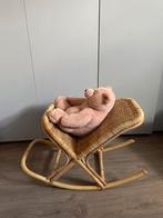Vintage rotan kinder-schommelstoel, Ophalen of Verzenden