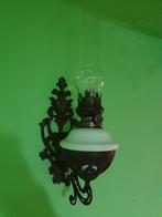 Wandlamp met melkwitte pot, Antiek en Kunst, Ophalen of Verzenden