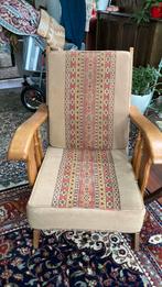 Comfortabele origenele rookstoel rook stoel zit lekker, Ophalen, Gebruikt, Hout, 50 tot 75 cm