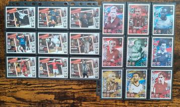 Topps Match Attax Legends 2 x Sets Compleet.. Ronaldo,Kaka.. beschikbaar voor biedingen