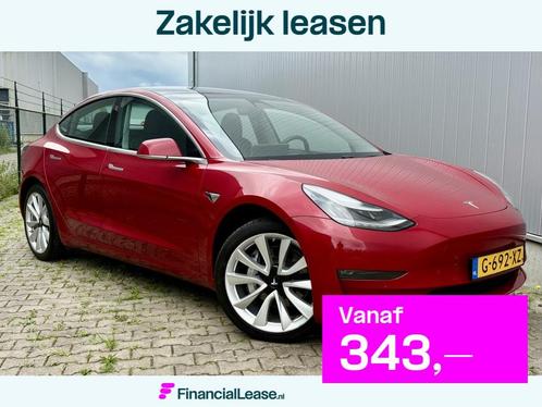 Tesla Model 3 Long Range AWD 75kWh SOH89%, Auto's, Tesla, Bedrijf, Lease, Financial lease, Model 3, ABS, Adaptive Cruise Control