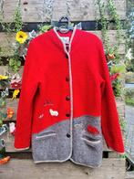 Prachtig dik puur wol vintage trachten/scottage vest, Ophalen of Verzenden, Zo goed als nieuw, Maat 38/40 (M)