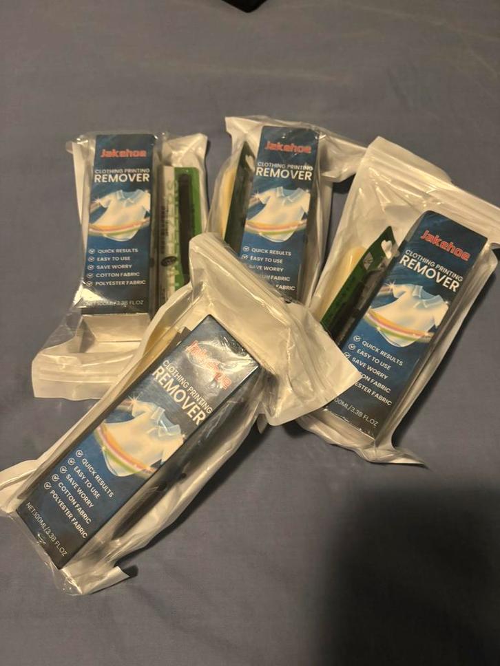 Kledingdruk verwijderaar set, Caravans en Kamperen, Kampeergereedschap, Nieuw, Ophalen of Verzenden