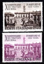 Europa meeloper Italië 1967 MiNr. 1221-1222 postfris, Postzegels en Munten, Postzegels | Europa | Italië, Verzenden, Postfris