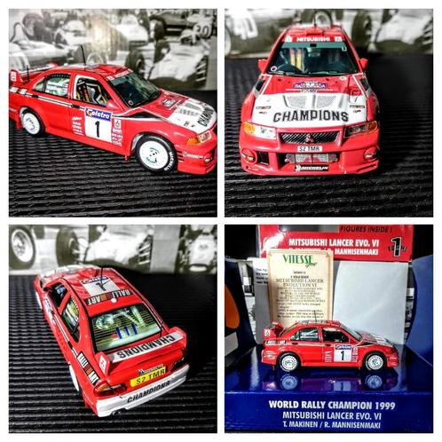 MITSUBISHI Lancer EVO VI - N 1 - VITESSE - 1:43 Nu -10% !!, Hobby en Vrije tijd, Modelauto's | 1:43, Zo goed als nieuw, Auto, Overige merken