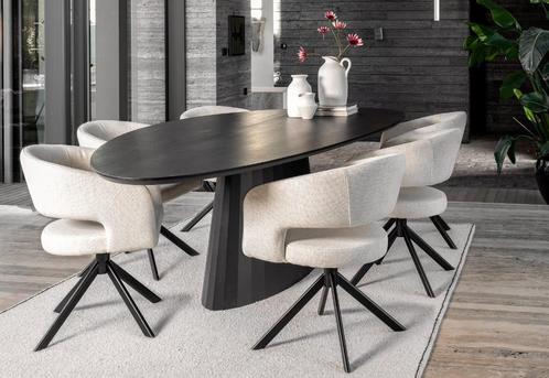 Eettafel stoelen beige draaibaar, Huis en Inrichting, Stoelen, Nieuw, Ophalen of Verzenden