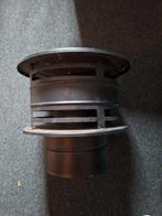 Trekkap RVS 125 mm ZWART, Huis en Inrichting, Kachels, Ophalen, Zo goed als nieuw, Hout, Houtkachel