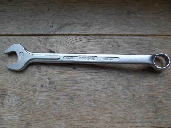 Gedore 1B steekringsleutel 17, Auto diversen, Autogereedschap, Zo goed als nieuw, Ophalen of Verzenden