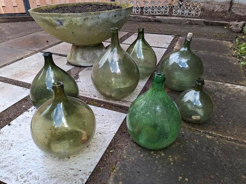 Apothekers flessen ballon groot tot klein één koop, Antiek en Kunst, Curiosa en Brocante, Ophalen