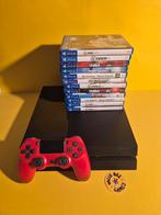Sony Ps4 500GB Black + Controller + 12 games, Verzenden, X, X, Met 1 controller