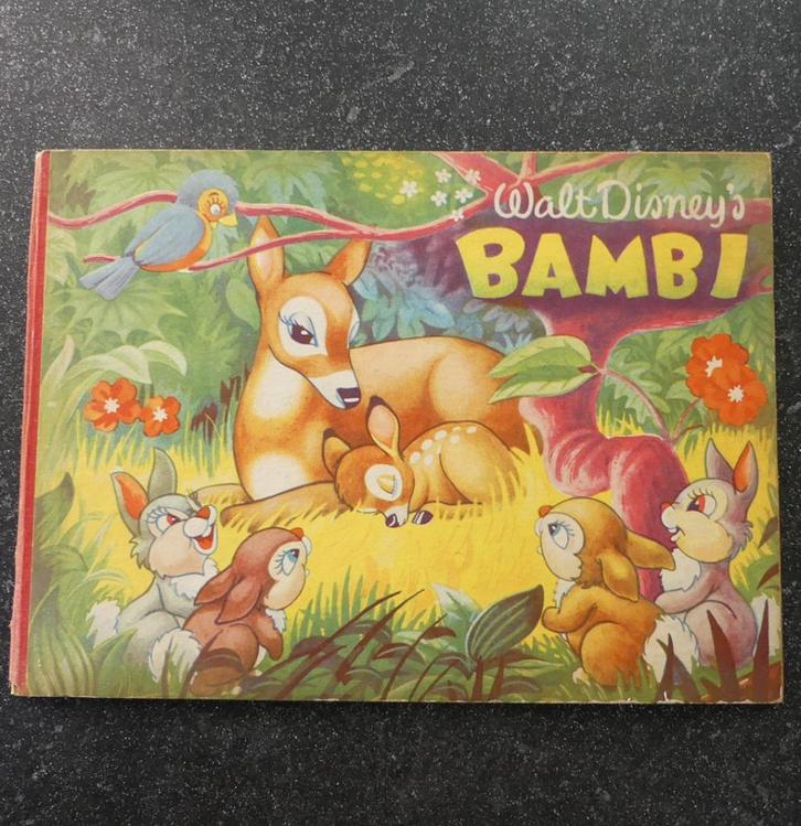 Bambi plaatjesalbum compleet Margriet ca. 1950, Boeken, Prentenboeken en Plaatjesalbums, Gelezen, Plaatjesalbum, Ophalen of Verzenden