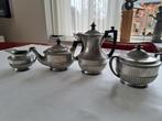 Antieke verzilverde theeset – A.W. Amsterdam, Ophalen of Verzenden