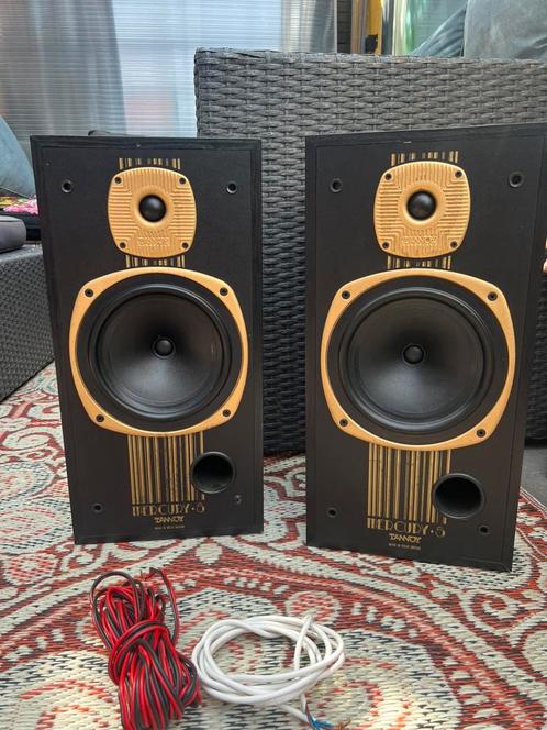 Tannoy mercury s boxen, Audio, Tv en Foto, Luidsprekers, Gebruikt, Front, Rear of Stereo speakers, Overige merken, Ophalen