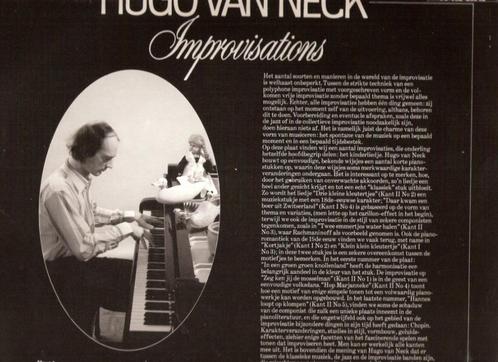Hugo van Neck - Improvisaties- Estonia Konsertvleugel LP, Boeken, Muziek, Gelezen, Algemeen, Ophalen