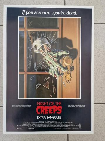 filmaffiche Night Of The Creeps 1986 filmposter beschikbaar voor biedingen