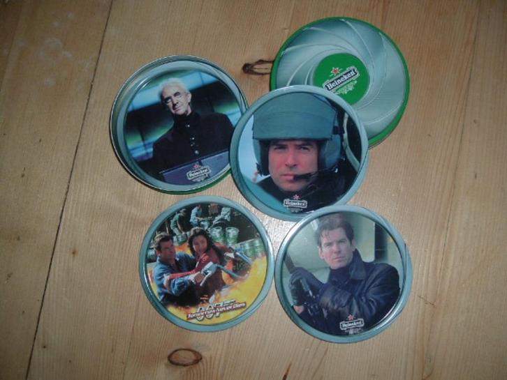 Heineken onderzetters (nr.3) James Bond Jaar 1997, Verzamelen, Biermerken, Nieuw, Overige typen, Heineken, Ophalen of Verzenden