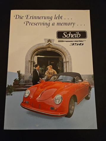 Brochure Scheib Speedster 356 beschikbaar voor biedingen