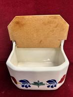 Boerenbont zoutpot voor aan de muur, Overige typen, Div, Ophalen of Verzenden, Zo goed als nieuw