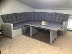 Lounge diningset Tuinset tuinmeubelen, Ophalen of Verzenden, Nieuw, Wicker, Bank
