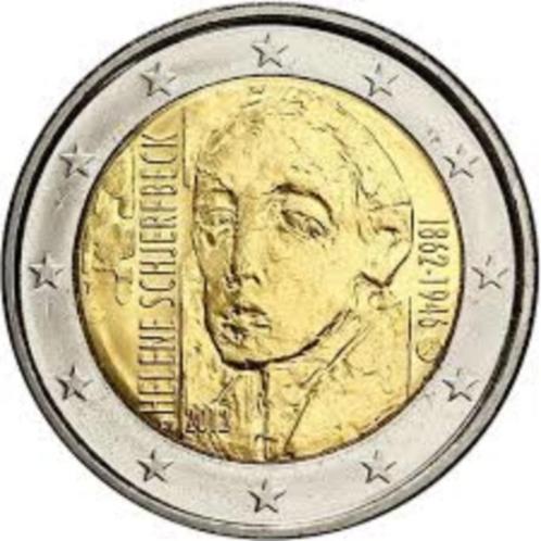 2 Euro Finland 2012 UNC - Helene Schjerfbeck, Postzegels en Munten, Munten | Europa | Euromunten, Losse munt, 2 euro, Finland