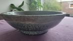 Grote schaal aardewerk en glazuur, Ophalen, Rond, Steen of Aardewerk