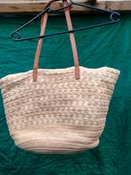 Tas beige gevlochten, Ophalen of Verzenden, Gebruikt, Beige, Shopper
