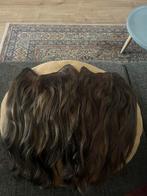 2 volumizers van Zascha hair, kleur: chocolate. 100% human h, Ophalen of Verzenden, Zo goed als nieuw, Pruik of Haarverlenging