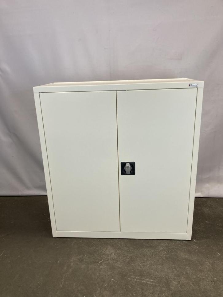 Metalen kast draaideurkast magazijnkast kantoorkast, Huis en Inrichting, Kasten | Roldeurkasten en Archiefkasten, Nieuw, 100 tot 150 cm