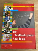 de taaltoets-pabo haal je zo, Zo goed als nieuw, Alpha, De weerdt, HBO