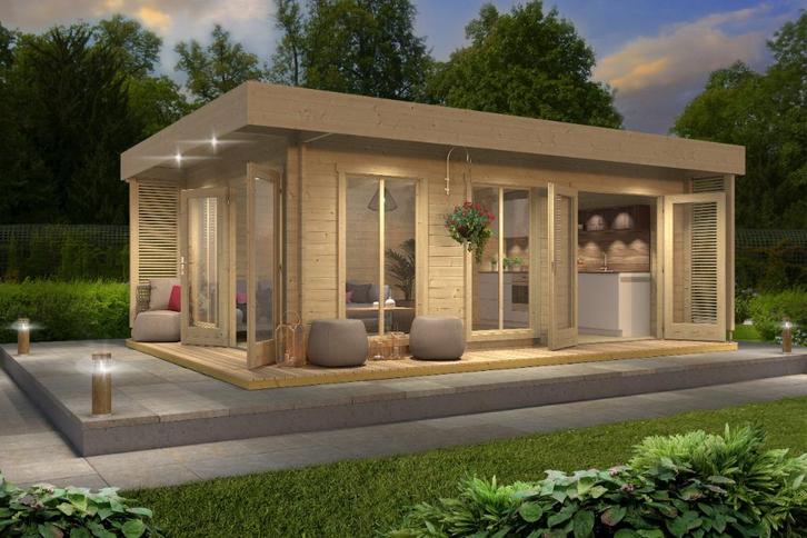 NIEUW Modern tuinhuis Dominica, Hobby en Vrije tijd, Overige Hobby en Vrije tijd, Nieuw, Verzenden