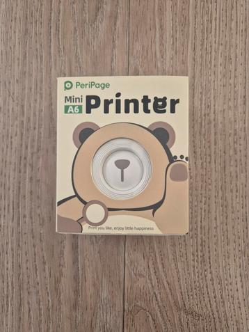 PeriPage mini a6 pocket printer nieuw in doos
 beschikbaar voor biedingen