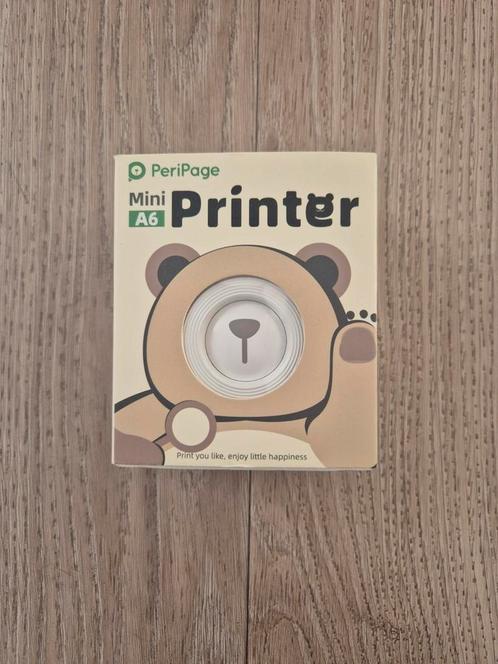 PeriPage mini a6 pocket printer nieuw in doos, Computers en Software, Pocketprinters, Nieuw, Ophalen of Verzenden