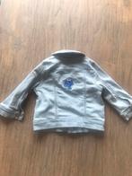 Jeans jasje maat 80. Met koekie monster op de rug, Ophalen of Verzenden, Zo goed als nieuw, Meisje