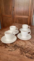 4 Wedgwood Windsor kop en schotels kopjes, Ophalen of Verzenden