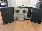 Vintage Sony TC-270 Bandrecorder met Speakers, Ophalen, Bandrecorder, Met stofkap