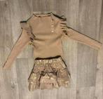 Setje ( trui & rokje ) maatje 98/104, Kinderen en Baby's, Kinderkleding | Maat 98, Ophalen of Verzenden, Zo goed als nieuw, Meisje