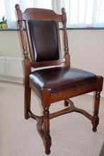 Eetkamerstoelen, Ophalen, Gebruikt, Bruin, Hout