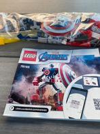 Lego marvel avengers captain america mech nr 76168, Ophalen of Verzenden, Gebruikt