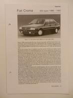 Fiat Croma Ducato Punto Uno Bravo Brava Olyslager Vraagbaken, Ophalen of Verzenden