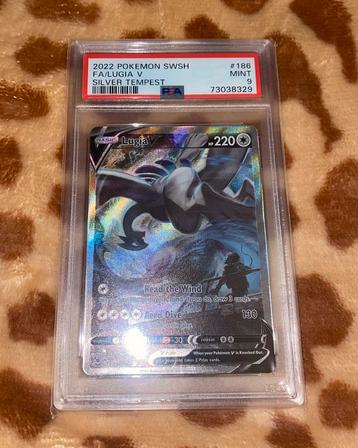 Lugia #186 Silver Tempest PSA 9 beschikbaar voor biedingen
