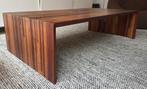 Salontafel van massief eikenhout, Ophalen, Gebruikt, 100 tot 150 cm, Eikenhout