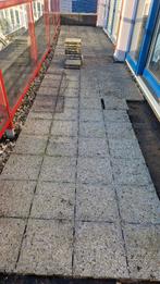 Betontegels voor plat dak of tuin, Tuin en Terras, Ophalen, Gebruikt