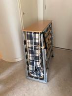 Opklapbed, Huis en Inrichting, Ophalen, 190 cm of minder, 80 cm, Metaal