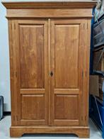 Karman Teak houten multi doelen kast b120cmxd60cmxh200cm, Huis en Inrichting, Kasten | Computermeubels, Ophalen, Zo goed als nieuw