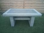 Rotan tuintafel, Tuin en Terras, Tuintafels, Ophalen, Zo goed als nieuw, Rechthoekig
