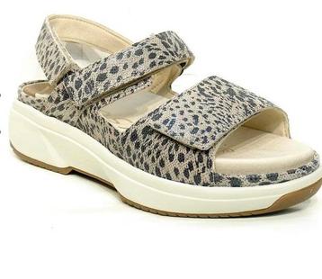 Xsensible Sandalen Leer Leopard Print verstelbaar  Mt 39 H beschikbaar voor biedingen