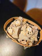 Kraamvisite Bedankjes - 25 stuks met mandje, Ophalen of Verzenden, Nieuw, Kraamcadeau