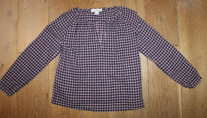 Blouse van Massimo Dutti 7/8 jaar, Kinderen en Baby's, Kinderkleding | Maat 122, Gebruikt, Meisje, Overhemd of Blouse, Ophalen of Verzenden